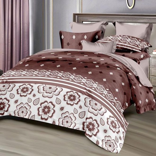 lenjerie maro cu flori lenjerie maro cu flori