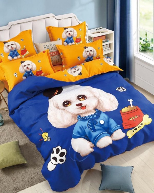 lenjerie cu catelusi