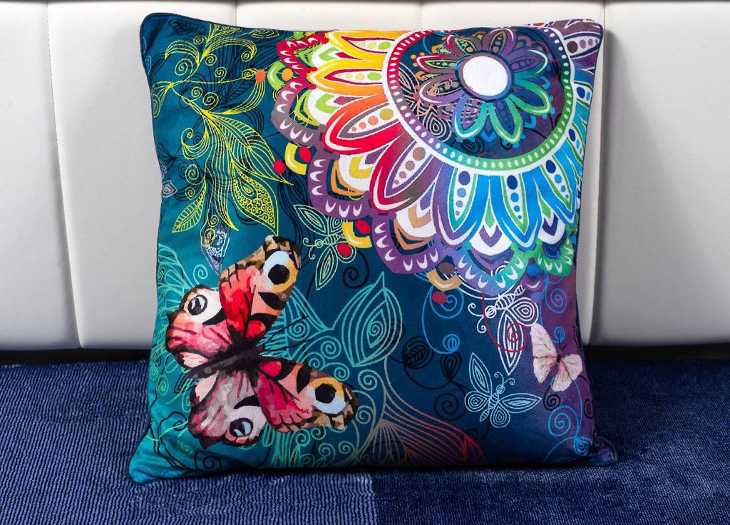 Pernuta decorativa Blue Butterfly Pernuta decorativa Blue Butterfly