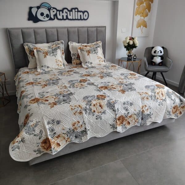 cuvertura de pat cu trandafiri (2)