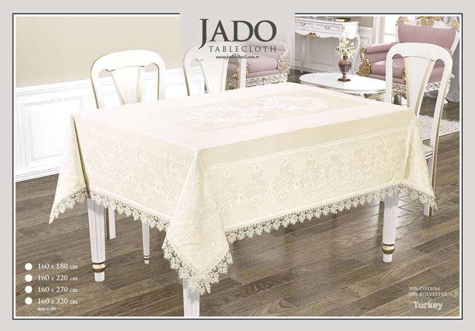 fata de masa jado dantela - crem fata de masa jado dantela - crem