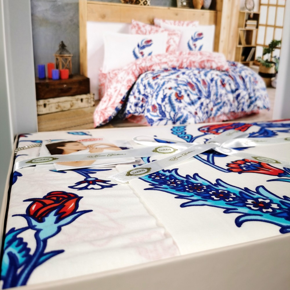 hobby sophia blue 3 lenjerie bumbac 100% hobby sophia blue