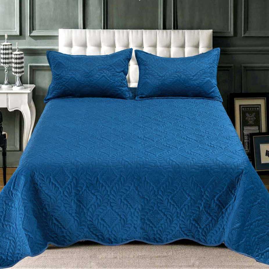 Cuvertura catifea albastru Cuvertura catifea albastru