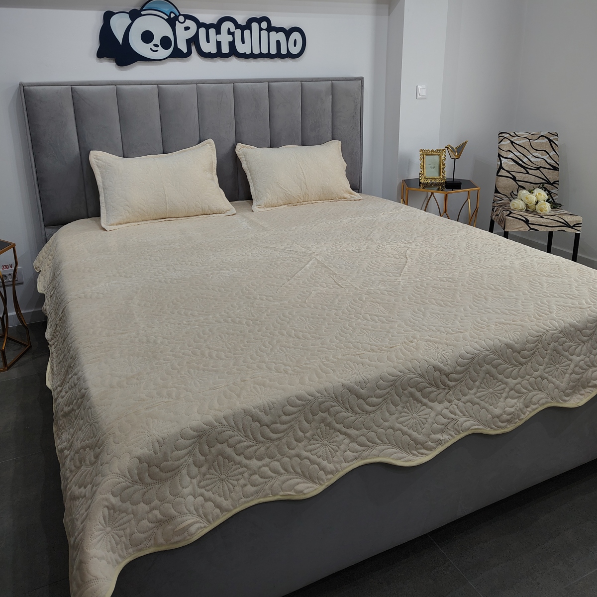 Cuvertura microfibra Catifea Ivory Cuvertura microfibra Catifea Ivory