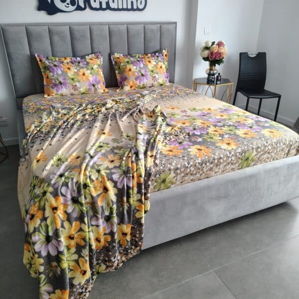 husa de pat glabena cu flori (2)