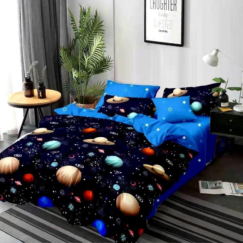 lenjerie cu planete lenjerie cu planete