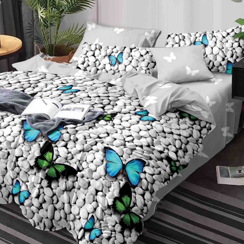 lenjerie din finet gri cu fluturi lenjerie din finet gri cu fluturi