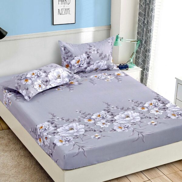 husa pat 1 persoana lila