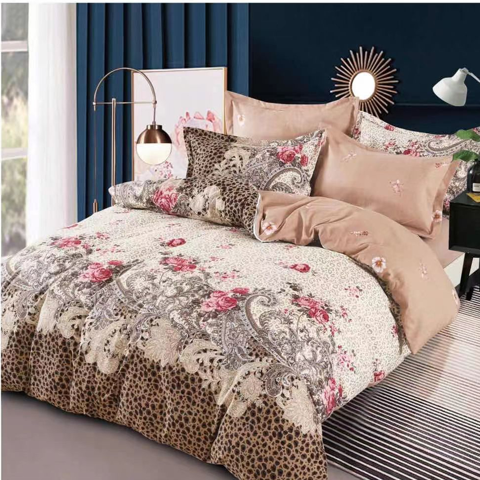 lenjerie de pat bej model abstract lenjerie de pat bej model abstract