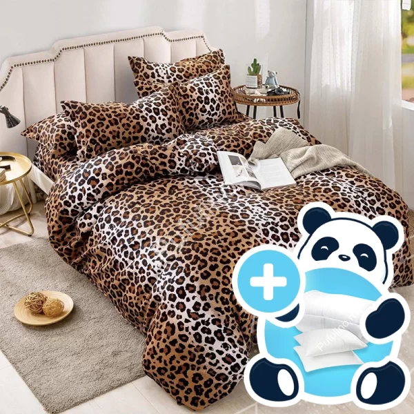 Pachet Pufulino Lenjerie cu elastic animal print