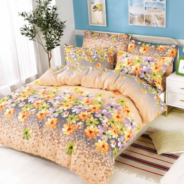 lenjerie colorate cu flori