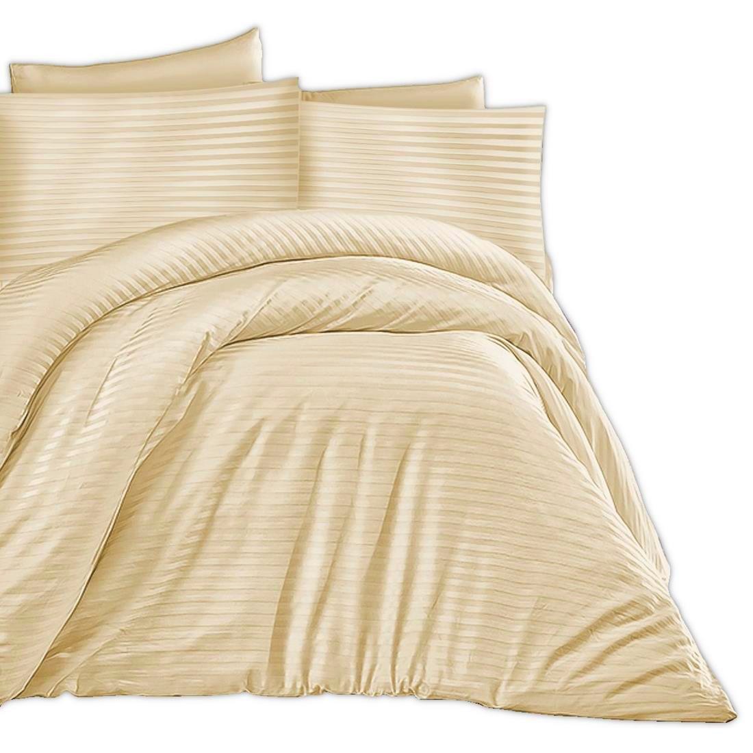 lenjerie damasc crem - galben lenjerie damasc crem - galben