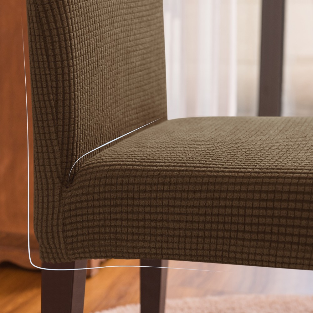 set 6 huse scaun cocolino maro - spatar set 6 huse scaun cocolino maro - spatar