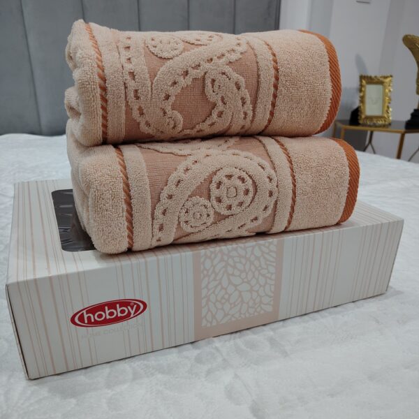 Set 2 prosoape hobby sultan portocaliu