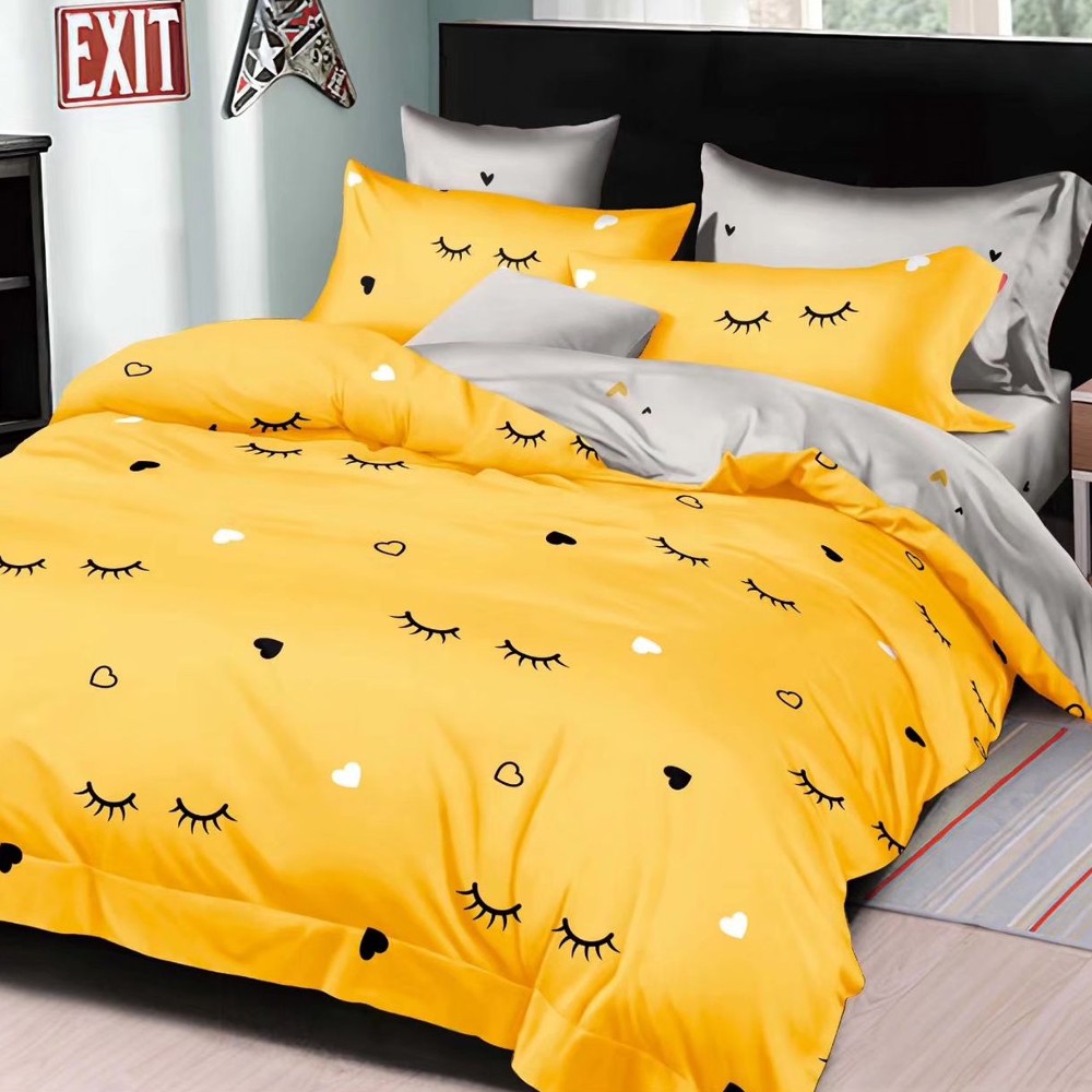 lenjerie galbena cu gene lenjerie galbena cu gene