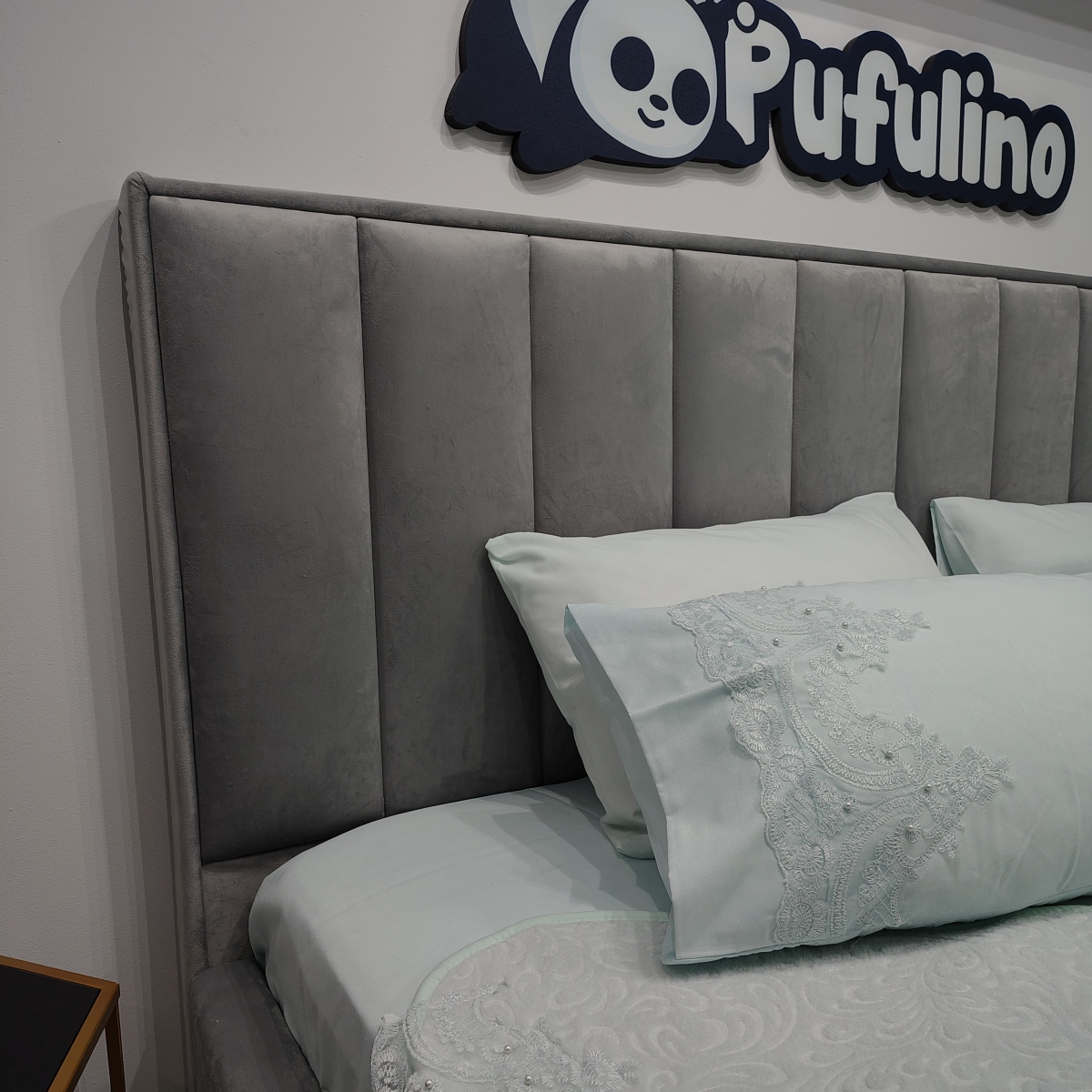 Cuvertura Sabak Verde Menta detalii Cuvertura Sabak Verde Menta detalii