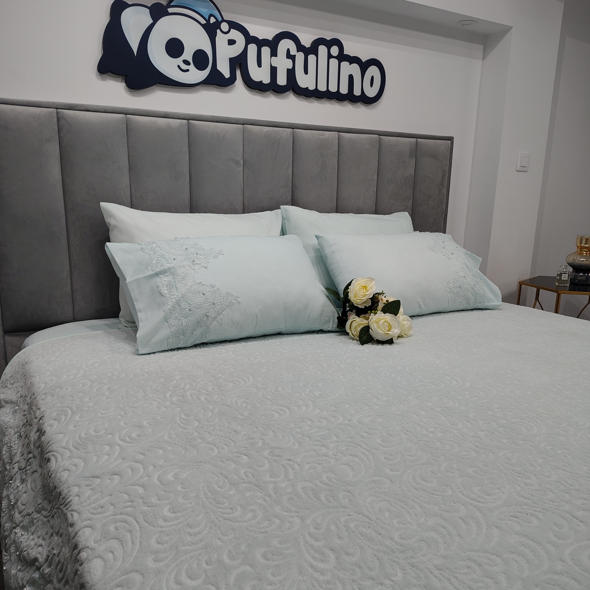 Cuvertura Sabak Verde Menta fete de perna Cuvertura Sabak Verde Menta fete de perna