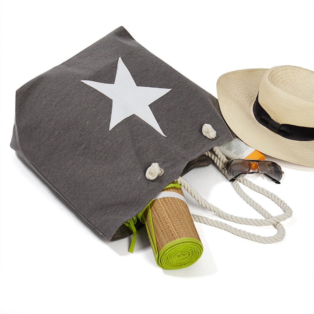 geanta pentru plaja star grey geanta pentru plaja star grey