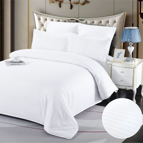 lenjerie damasc alb romania