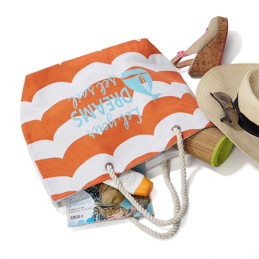 geanta de plaja heinner dreams orange geanta de plaja heinner dreams orange