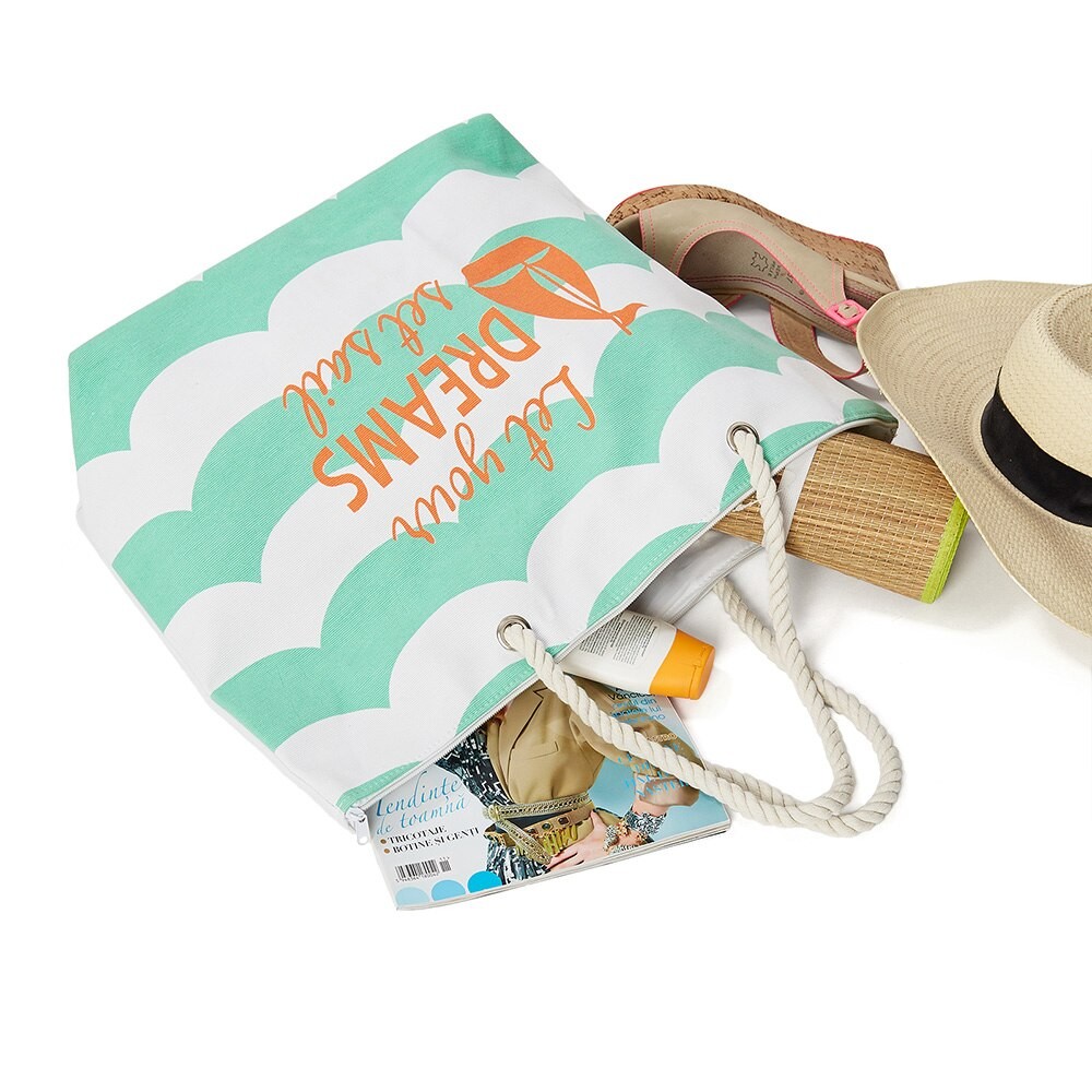 geanta pentru plaja heinner dreams green geanta pentru plaja heinner dreams green