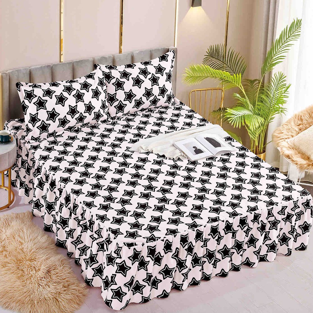 husa finet cu volanase cu stelute husa finet cu volanase cu stelute