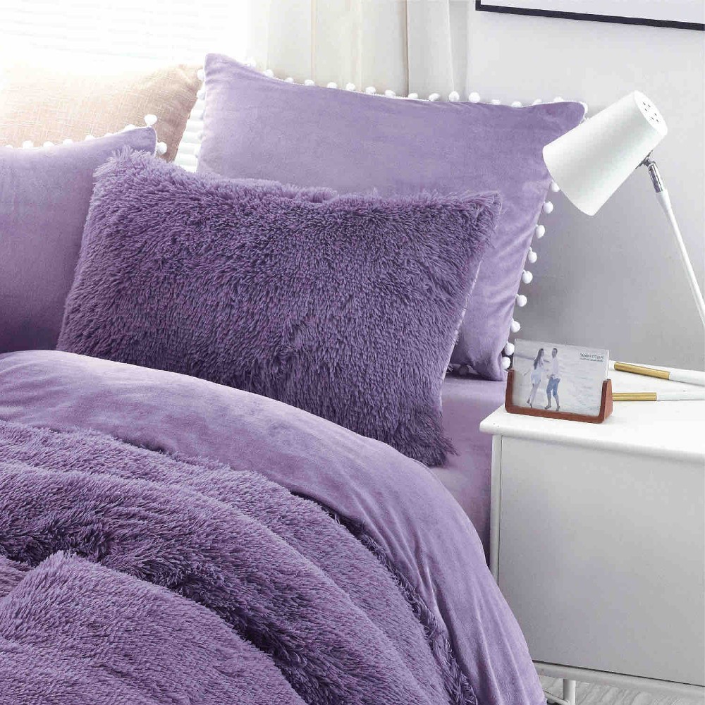 lenjerie cocolino fluffy mov perne lenjerie cocolino fluffy mov perne