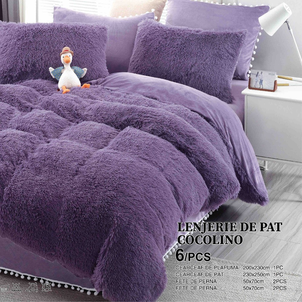 lenjerie cocolino fluffy mov lenjerie cocolino fluffy mov