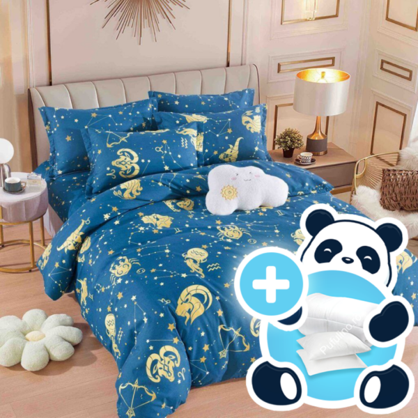 Pachet 1 persoana lenjerie zodiac