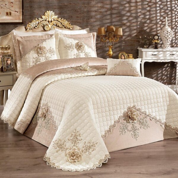 cuvertura gulperi crem bej