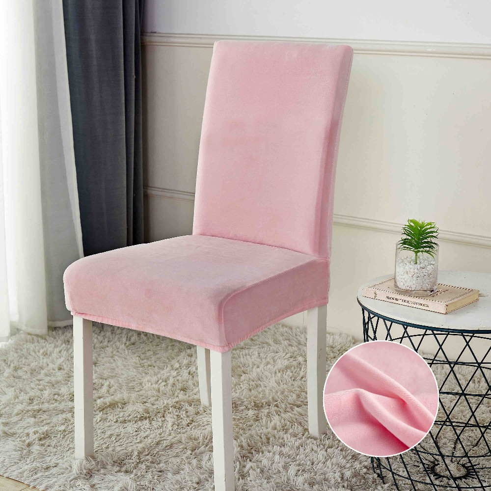 huse scaun catifea - roz huse scaun catifea - roz