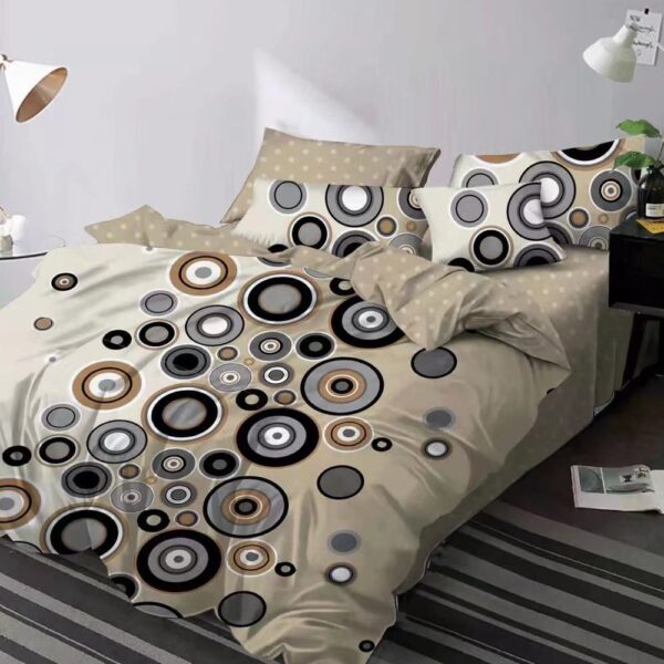 lenjerie bej cu cercuri