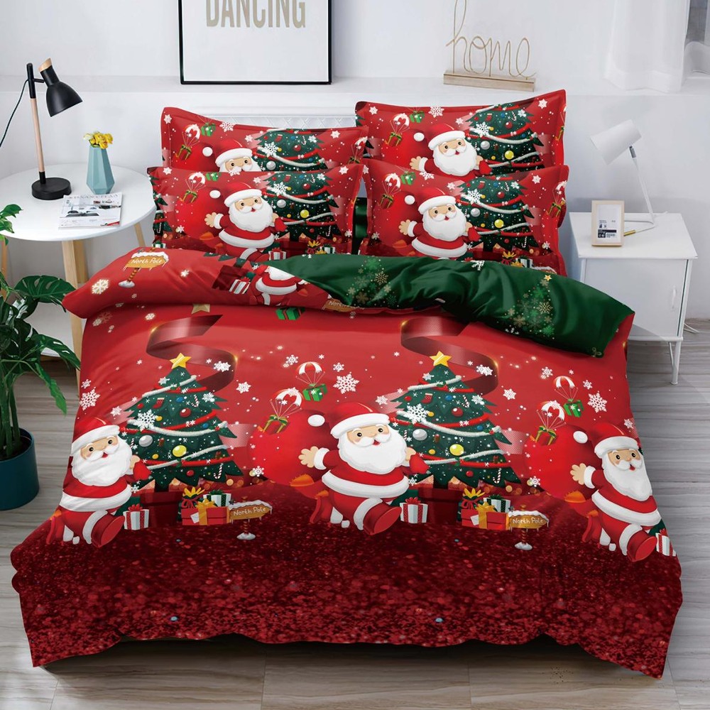 lenjerie rosie cu mos craciun lenjerie rosie cu mos craciun