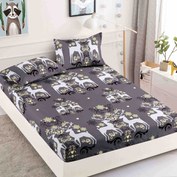 husa finet craciun gri