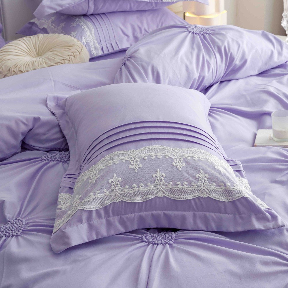 lenjerie cu pliuri inimioare si broderie - lila 3 lenjerie cu pliuri inimioare si broderie - lila