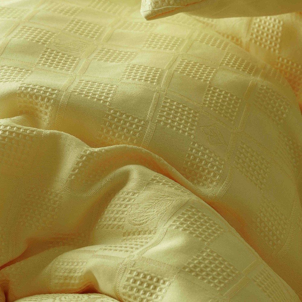 lenjerie jacquard din finet - galben pai 3 lenjerie jacquard din finet - galben pai