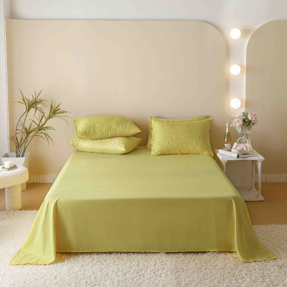 lenjerie jacquard din finet - galben pai 4 lenjerie jacquard din finet - galben pai