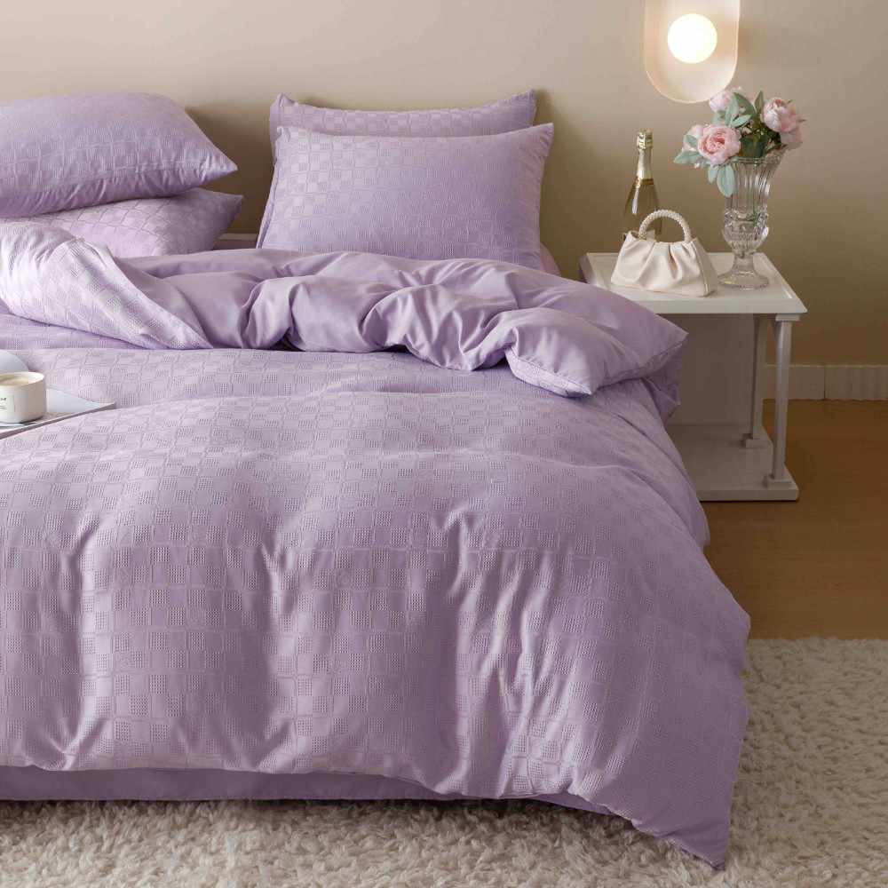 lenjerie jacquard din finet - lila lenjerie jacquard din finet - lila