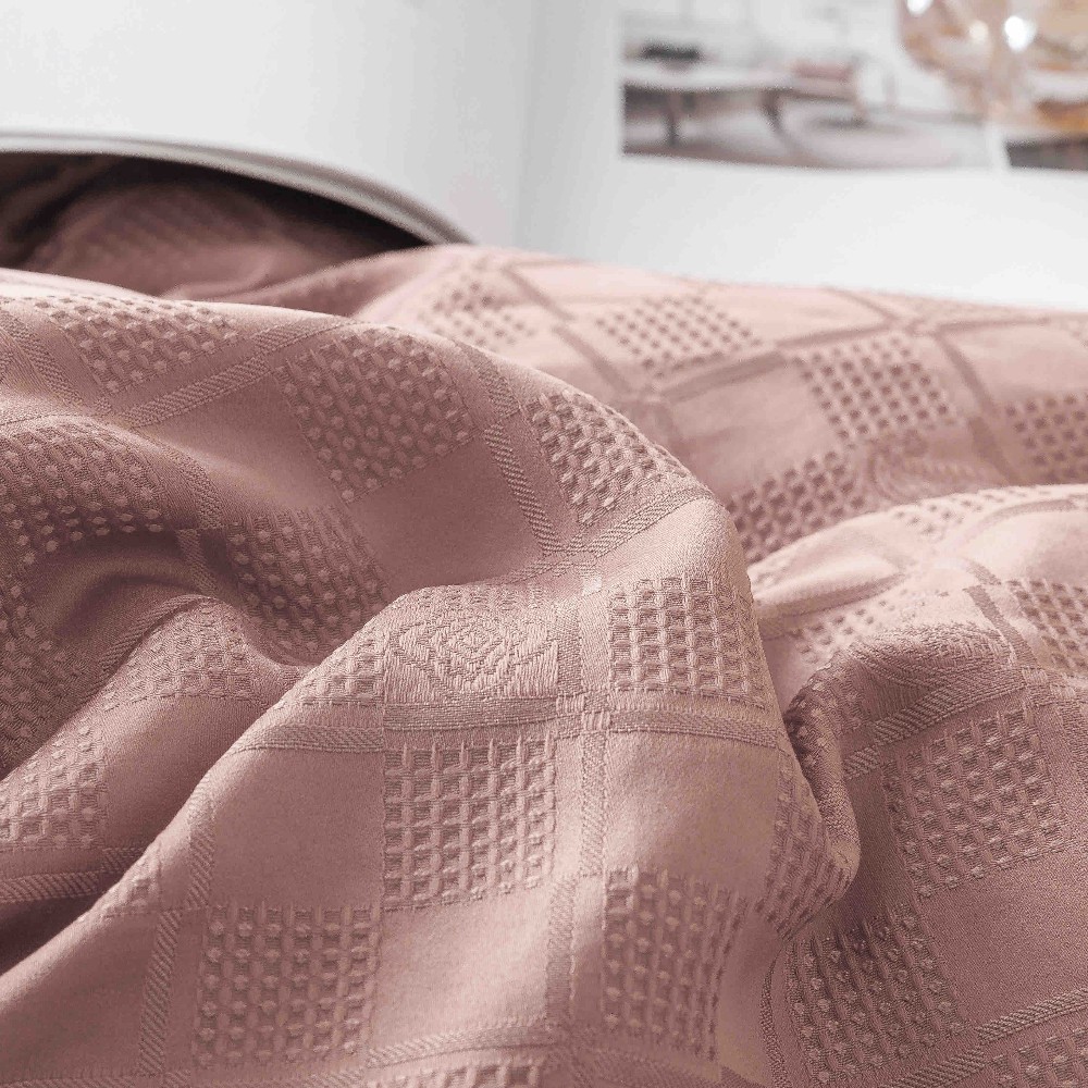 lenjerie jacquard din finet - pudra 3 lenjerie jacquard din finet - pudra