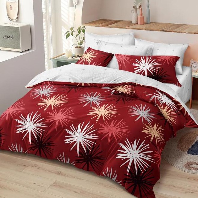 lenjerie rosie cu papadii lenjerie rosie cu papadii