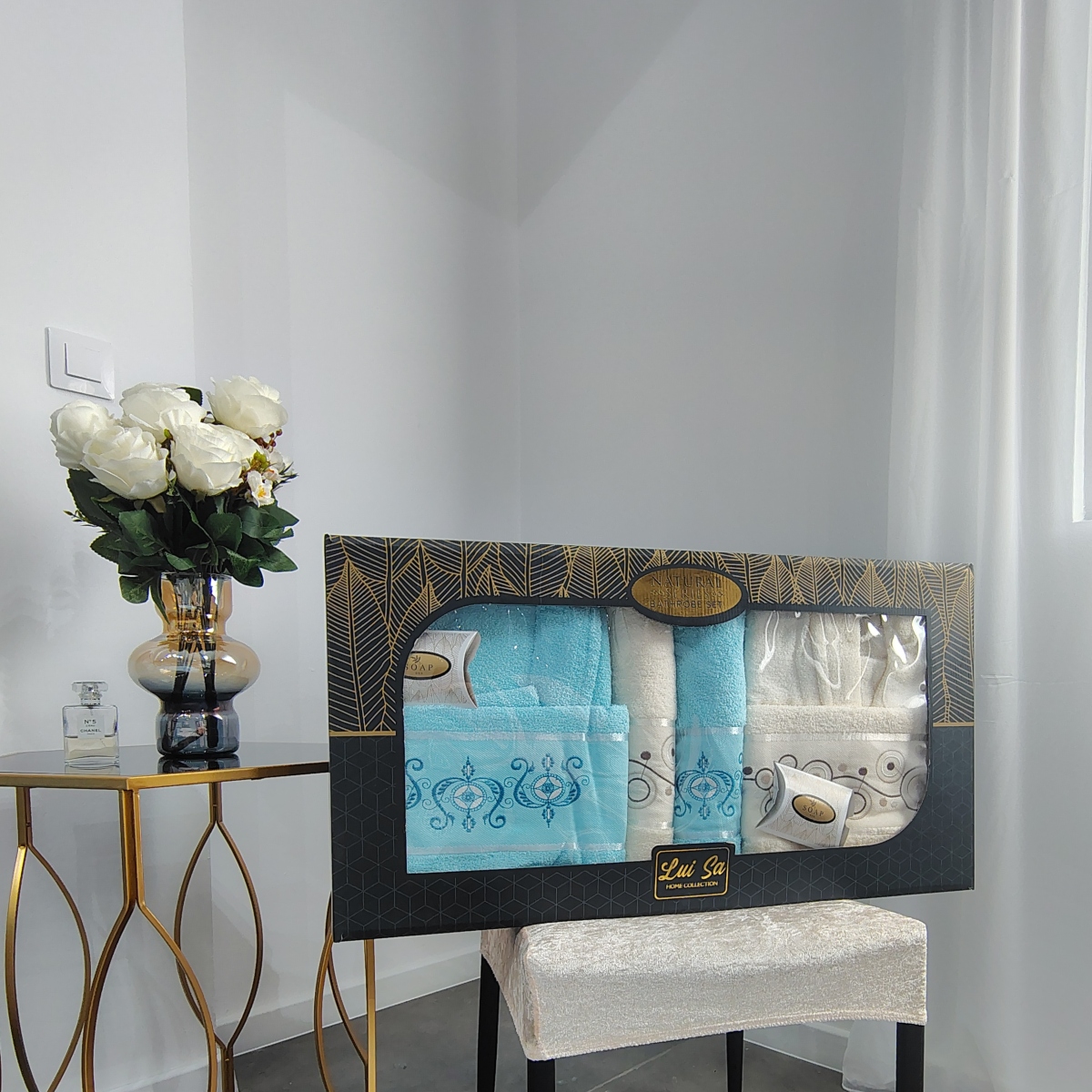 Set Luisa Turcoaz 10 piese Set Luisa Turcoaz 10 piese