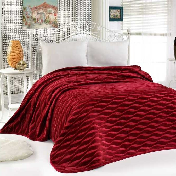 patura embosata model nou rosu patura embosata model nou rosu