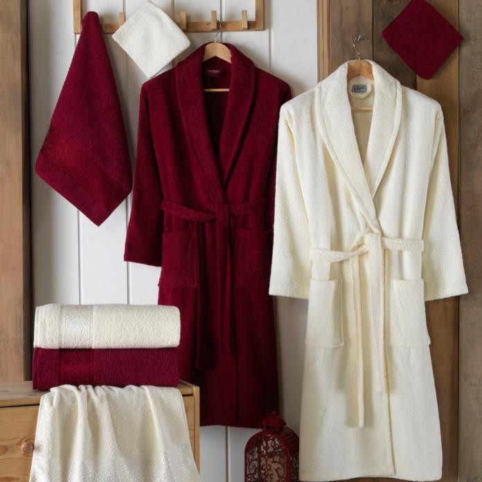 set halate crem grena set halate crem grena