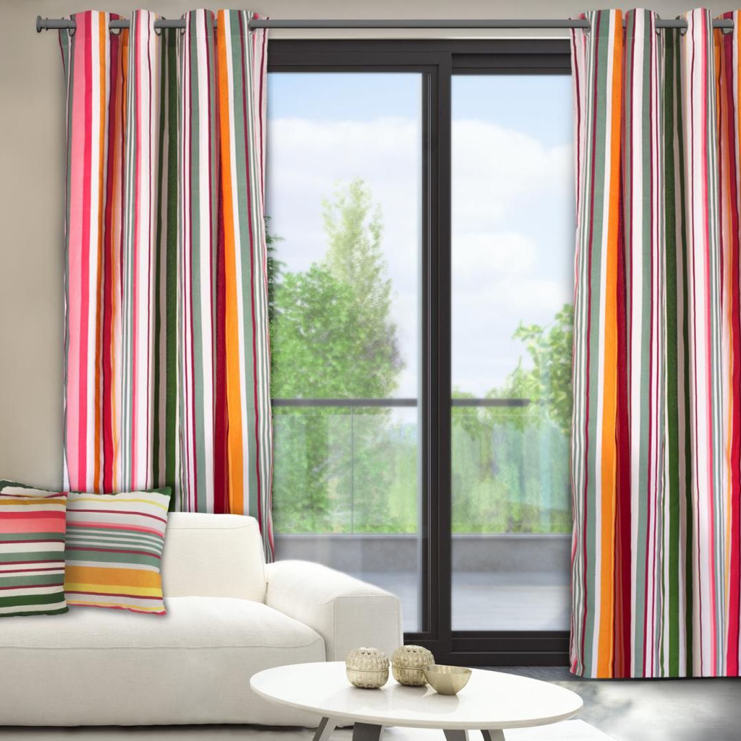 draperii cu dungi roz casa draperii cu dungi roz casa