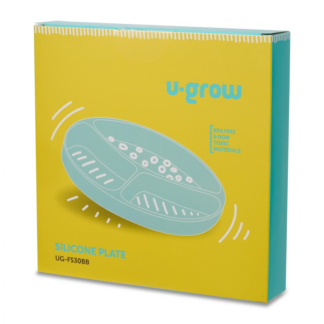 farfurie silicon albastra u grow farfurie silicon albastra