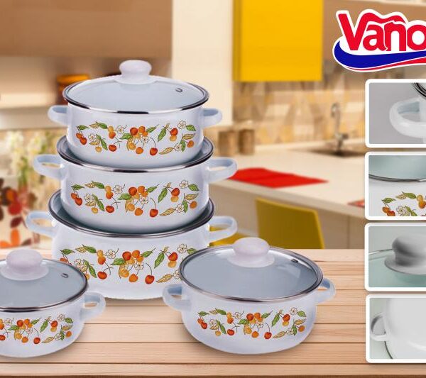 set gatit 10 piese cereiza