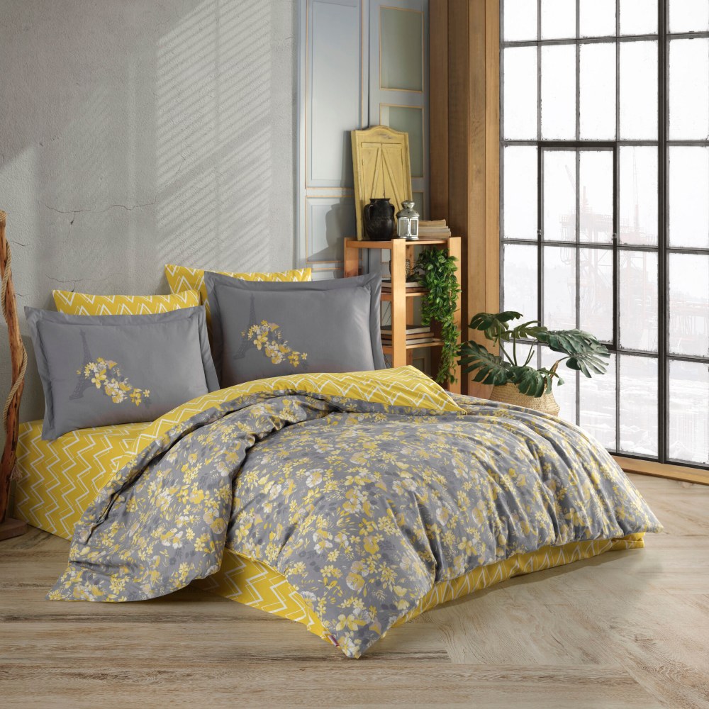 Lenjerie de pat Hobby Alanza-Sari Lenjerie de pat Hobby Alanza-Sari