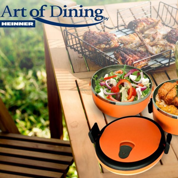 caserola termica portocaliu