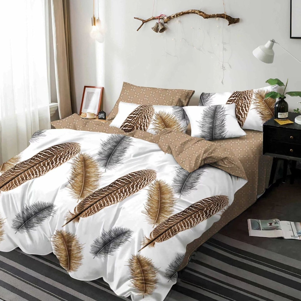 lenjerioe de pat finet cu pene colorate lenjerioe de pat finet cu pene colorate