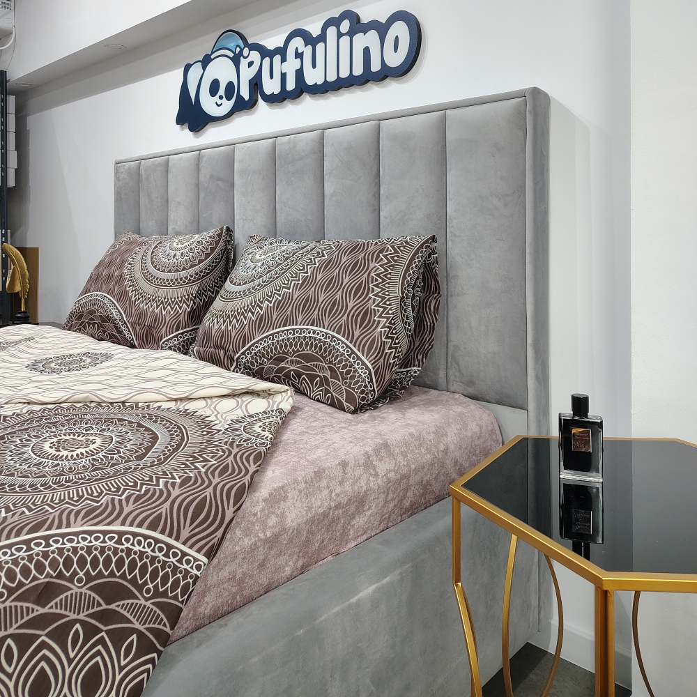 lenjerie de pat bumbac ranforce maro cu ornamente lenjerie de pat bumbac ranforce maro cu ornamente